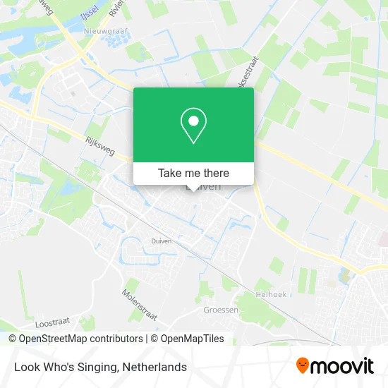 Look Who's Singing map