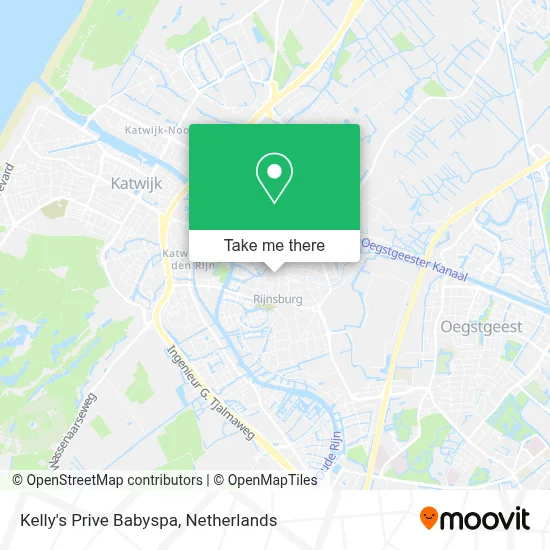 Kelly's Prive Babyspa map