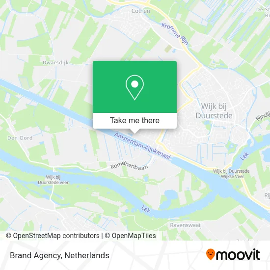 Brand Agency map