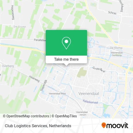 Club Logistics Services Karte