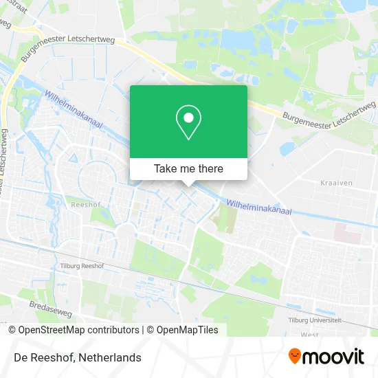 De Reeshof map