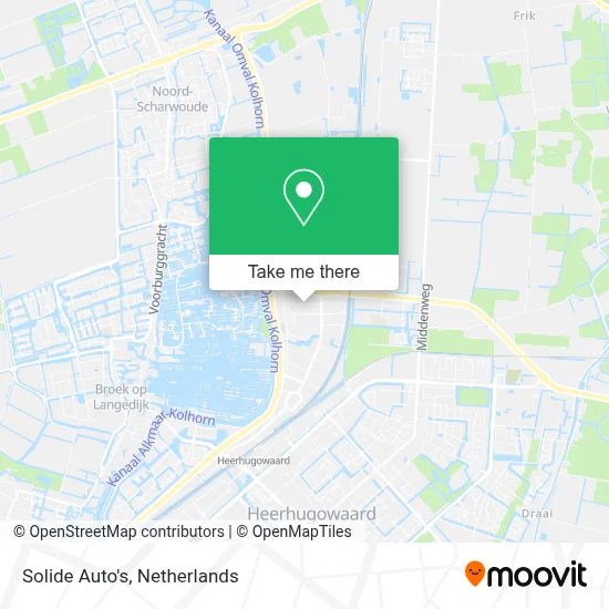 Solide Auto's map