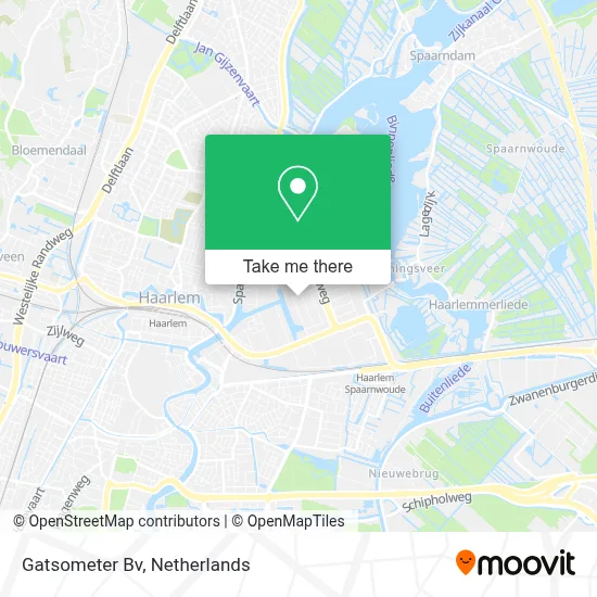 Gatsometer Bv map