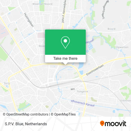 S.P.V. Blue map