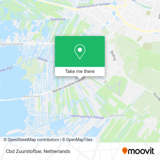 Cbd Zuurstofbar map
