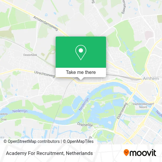 Academy For Recruitment map