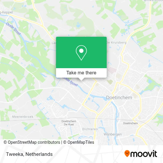 Tweeka map