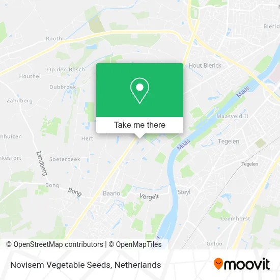 Novisem Vegetable Seeds map