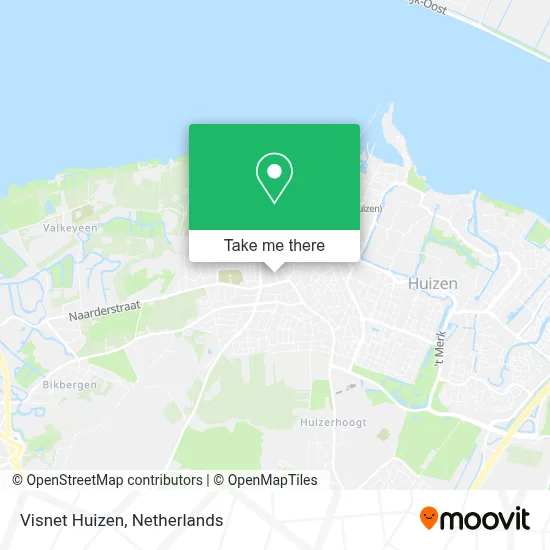 Visnet Huizen map
