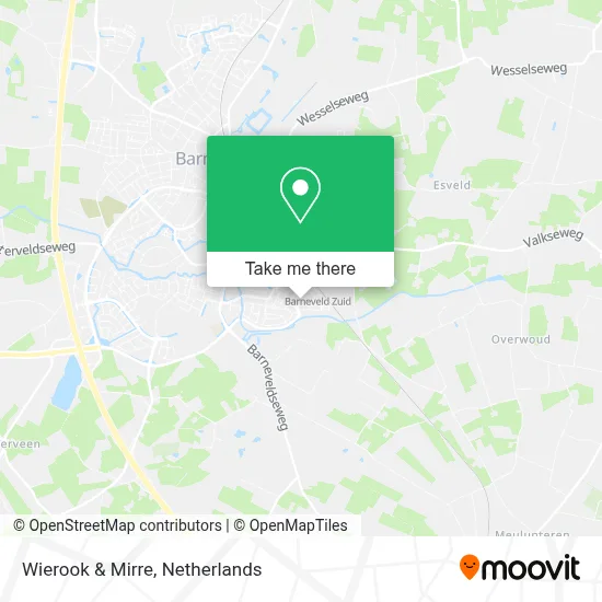 Wierook & Mirre map