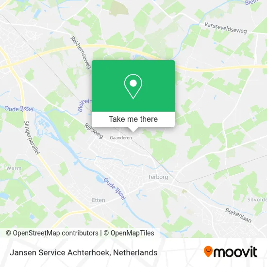 Jansen Service Achterhoek map