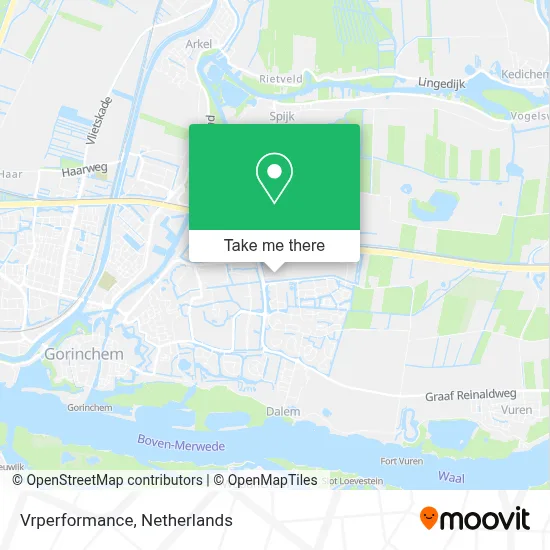 Vrperformance map