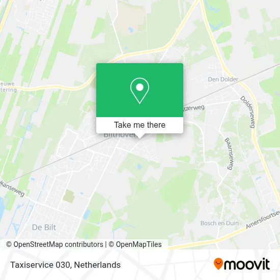Taxiservice 030 map