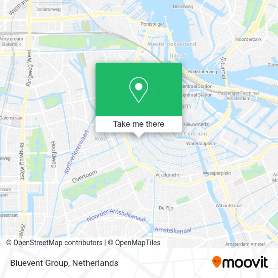 Bluevent Group Karte