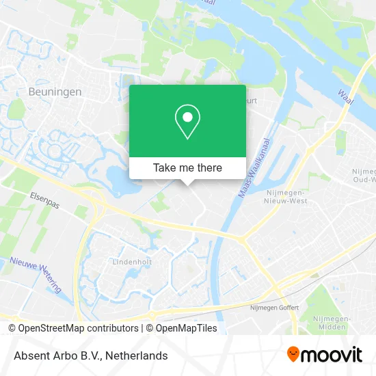 Absent Arbo B.V. map
