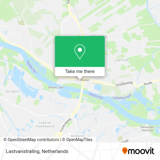 Lastvanstraling map