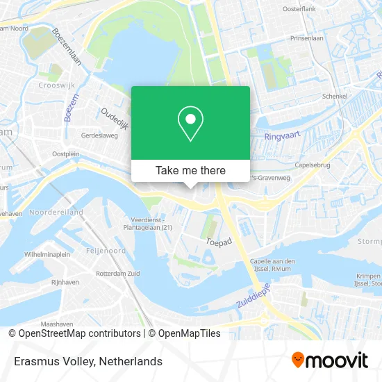Erasmus Volley map