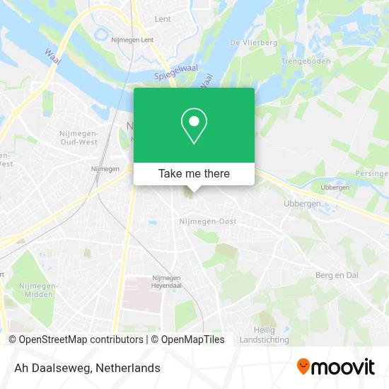 Ah Daalseweg map