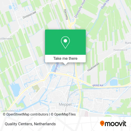 Quality Centers map