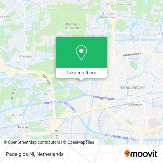 Padelgids.Nl map