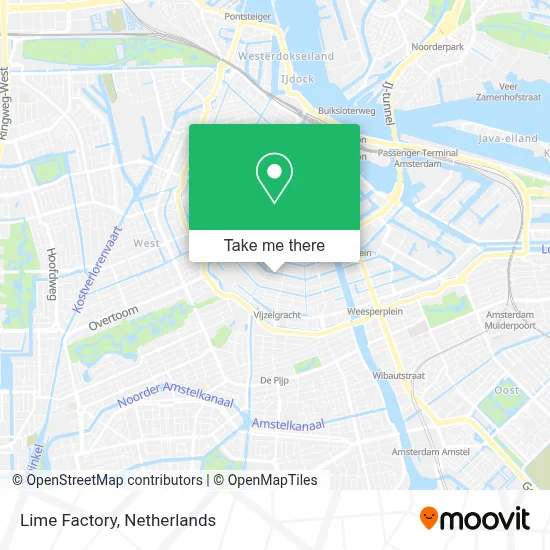 Lime Factory map