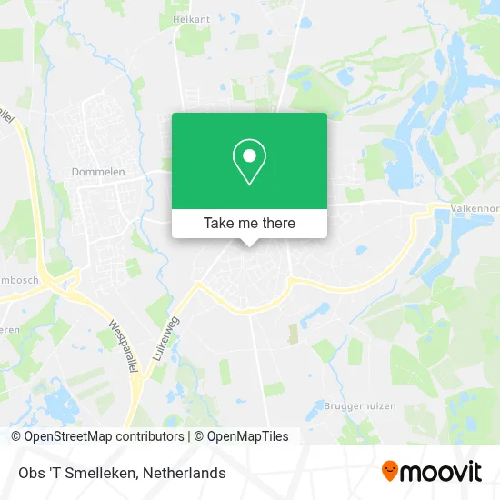 Obs 'T Smelleken map