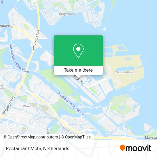 Restaurant Mchi map