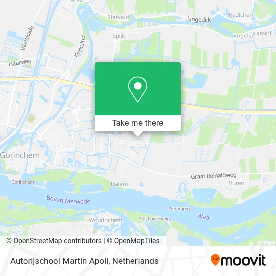 Autorijschool Martin Apoll map