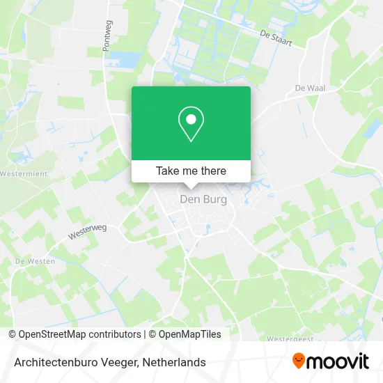 Architectenburo Veeger map