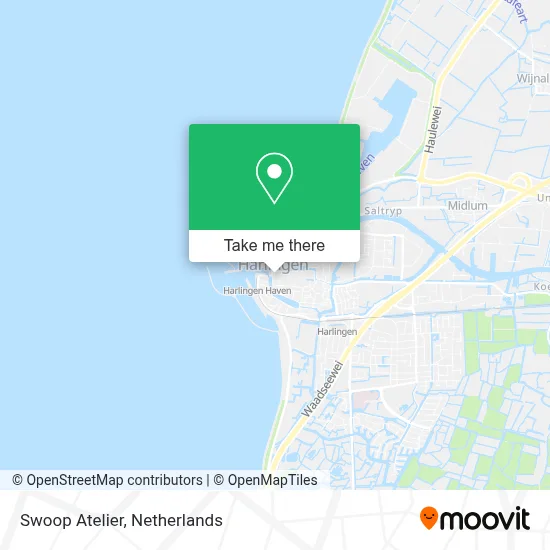 Swoop Atelier map