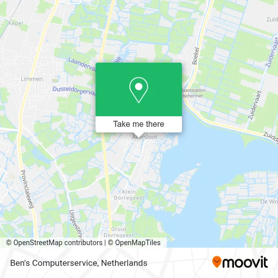 Ben's Computerservice map