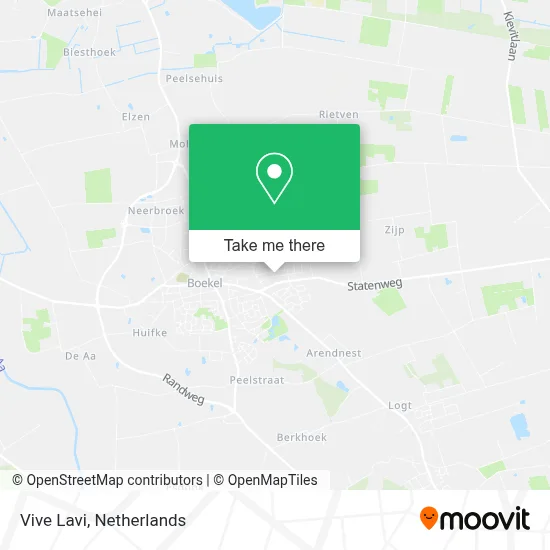 Vive Lavi map