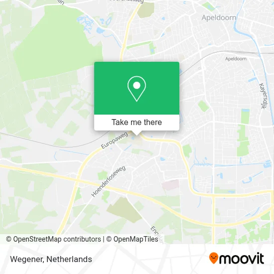 Wegener map