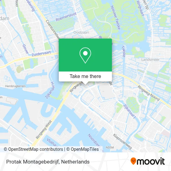 Protak Montagebedrijf map