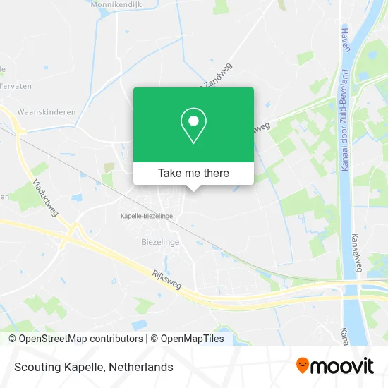 Scouting Kapelle map