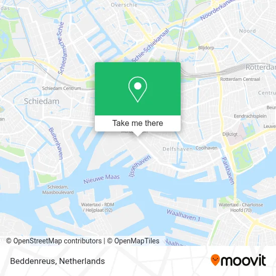Beddenreus map