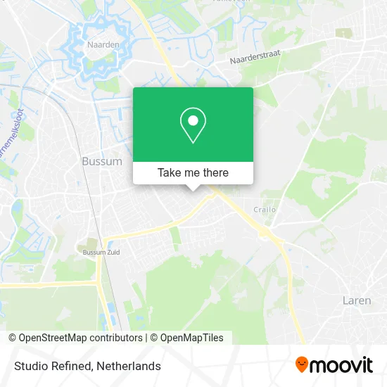 Studio Refined map