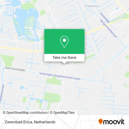 Zwembad Erica map