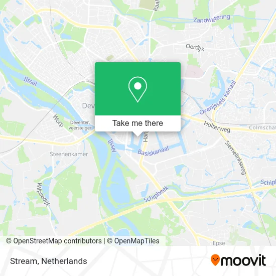 Stroom map