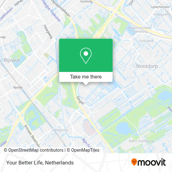 Your Better Life map