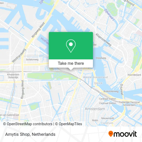 Amytis Shop map
