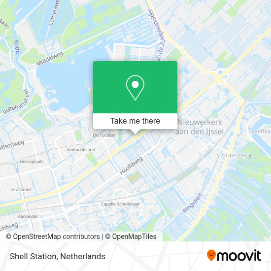 Shell Station Karte