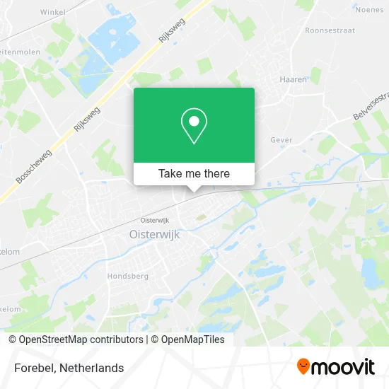 Forebel map