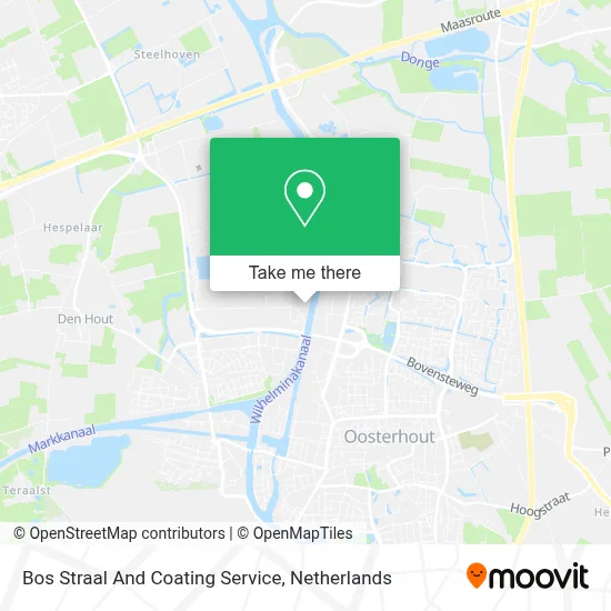Bos Straal And Coating Service map