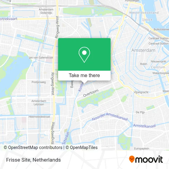 Frisse Site map