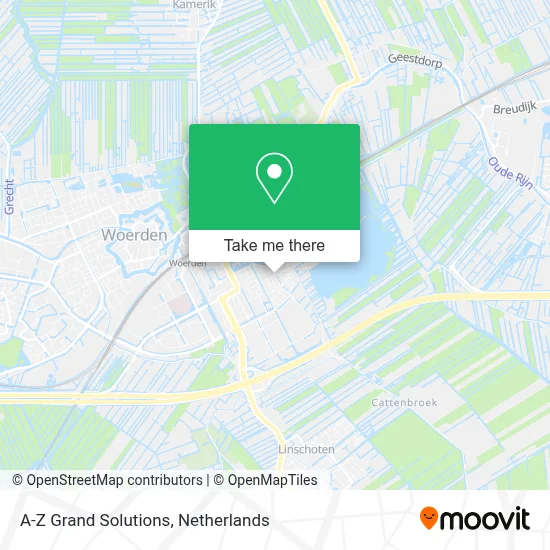 A-Z Grand Solutions map