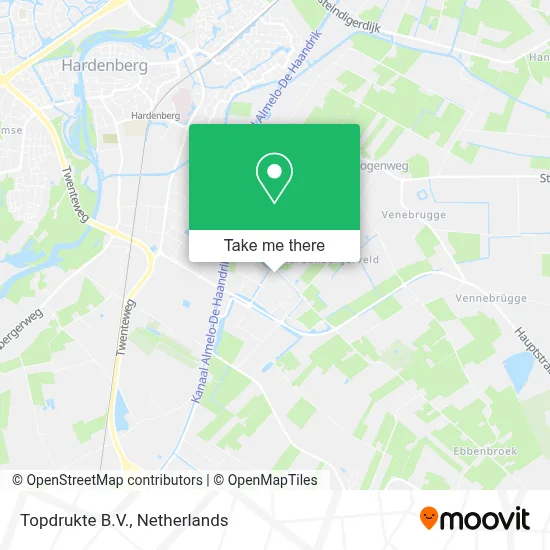 Topdrukte B.V. map
