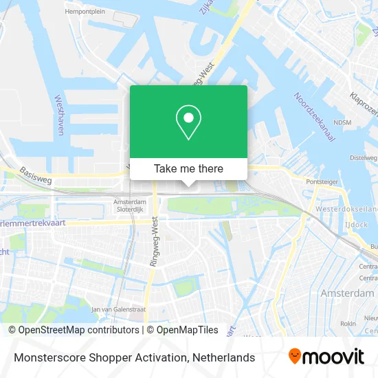 Monsterscore Shopper Activation map