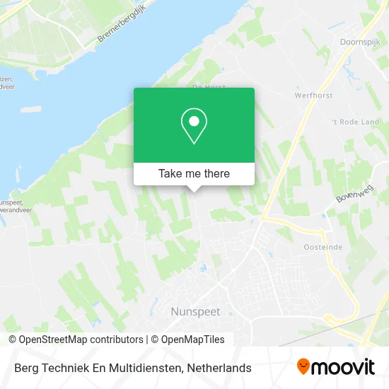 Berg Techniek En Multidiensten Karte
