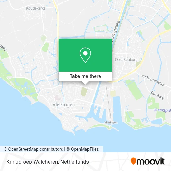 Kringgroep Walcheren map